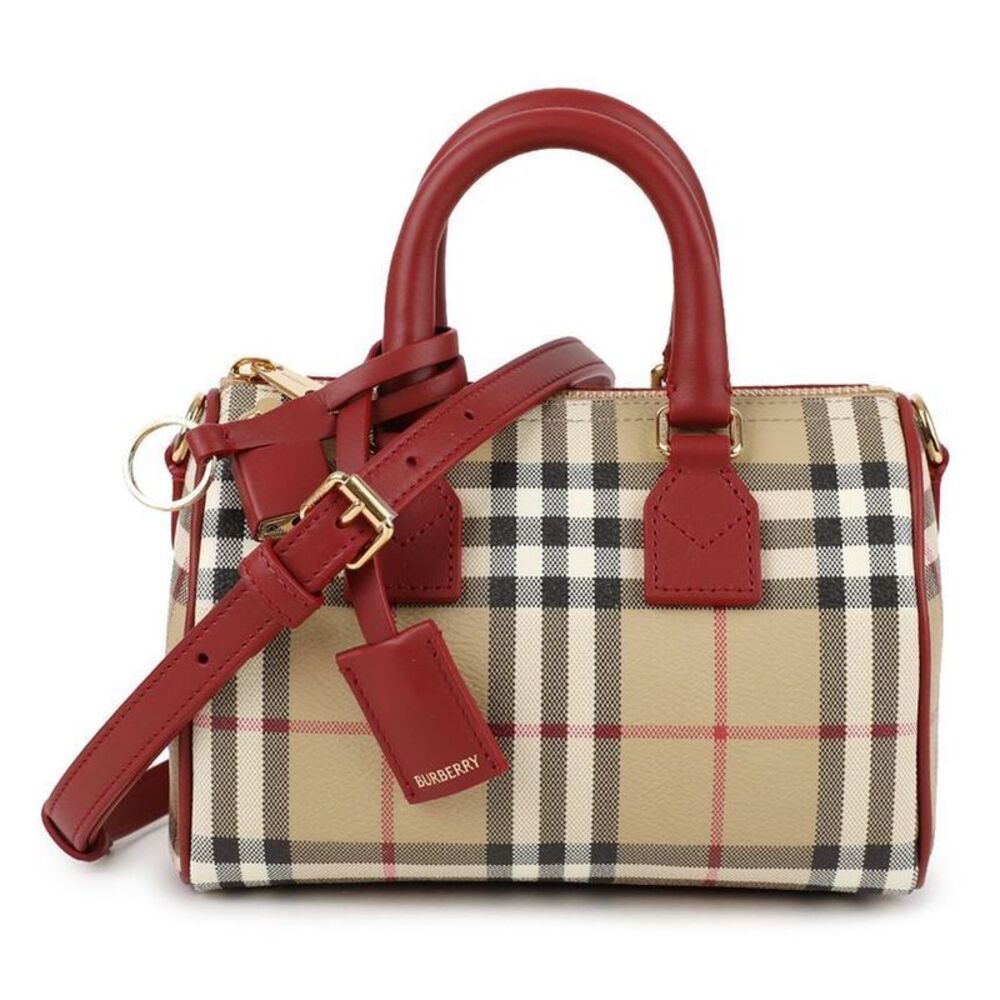 Mini Check Bowling Bag